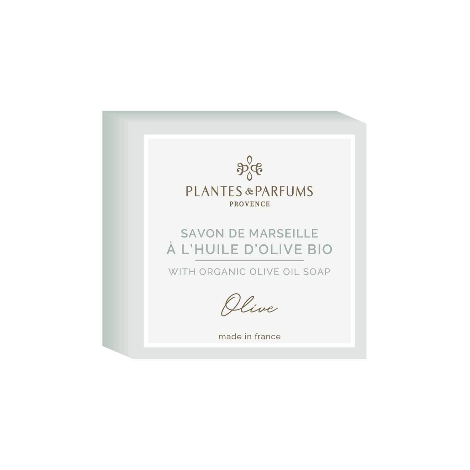 PLANTES&PARFUMS Marselio muilas su alyvuogių aliejumi "Olive", 100 g