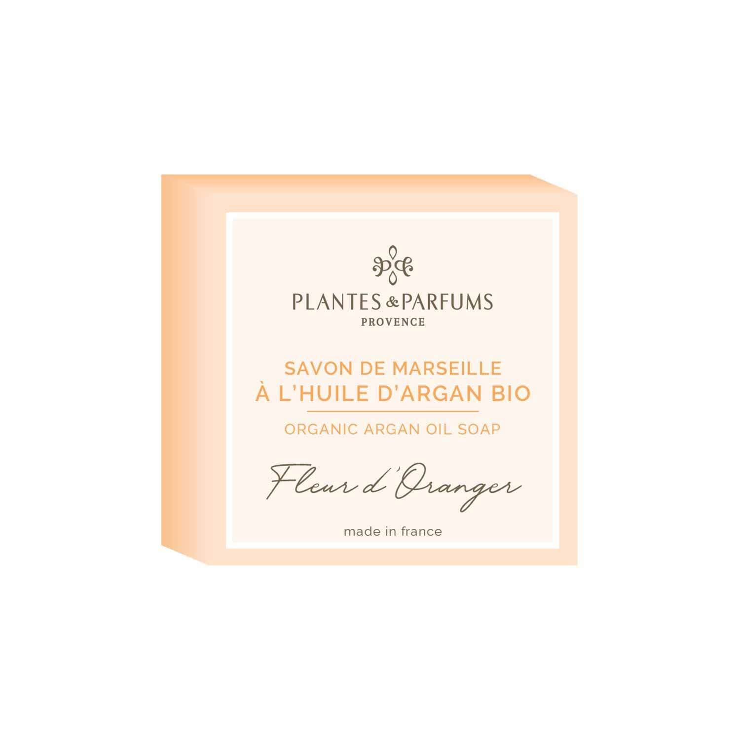 Marselio muilas su  argano aliejumi  "FLEUR D'ORANGER"