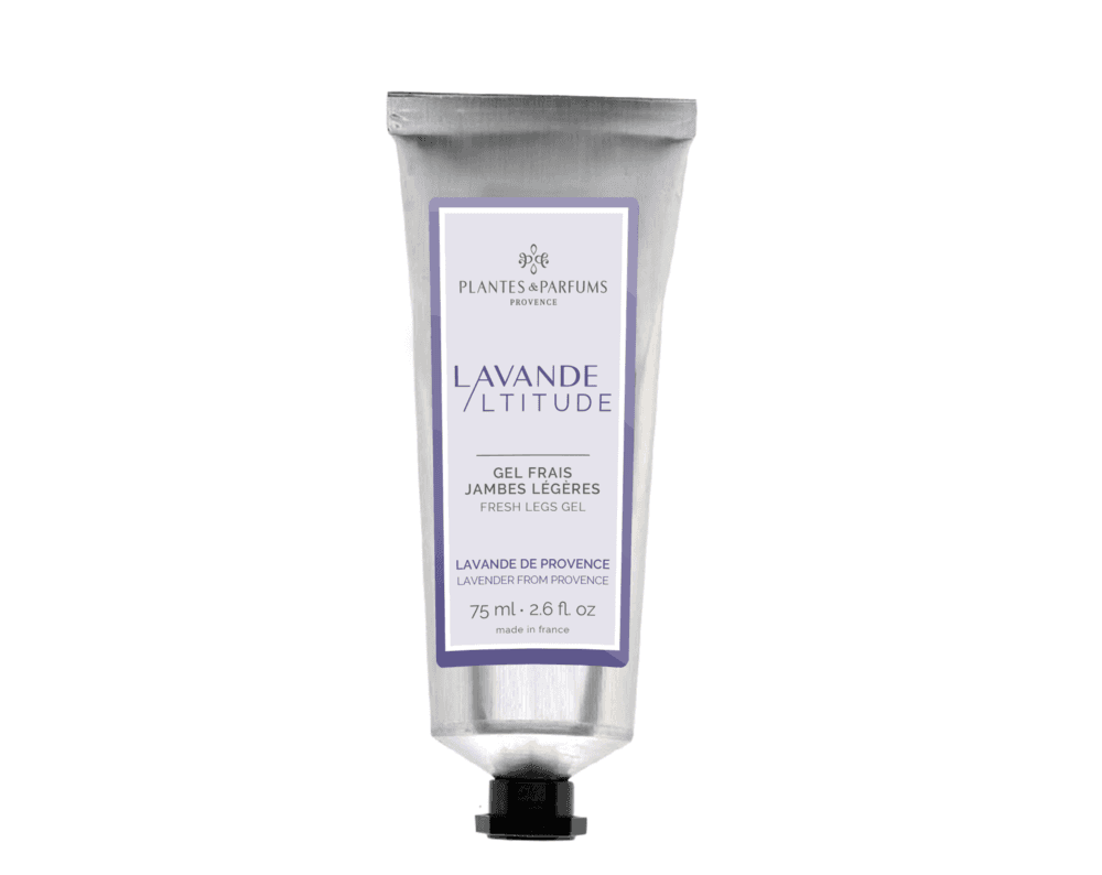 PLANTES&PARFUMS Gaivinantis kojų gelis su levandų eteriniu aliejumi ''Lavande Altitude'', 75 ml