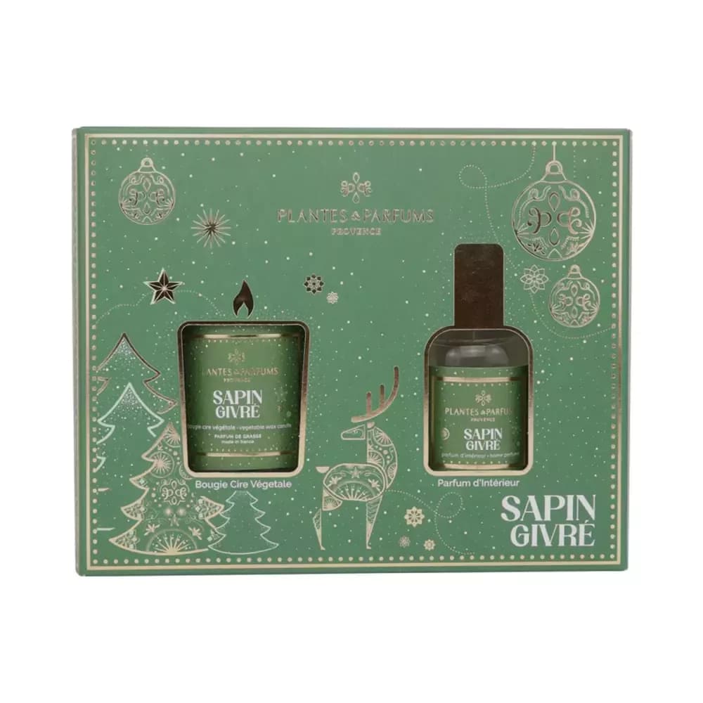 PLANTES&PARFUMS Namų kvapo dovanų rinkinys „Sapin Givré“