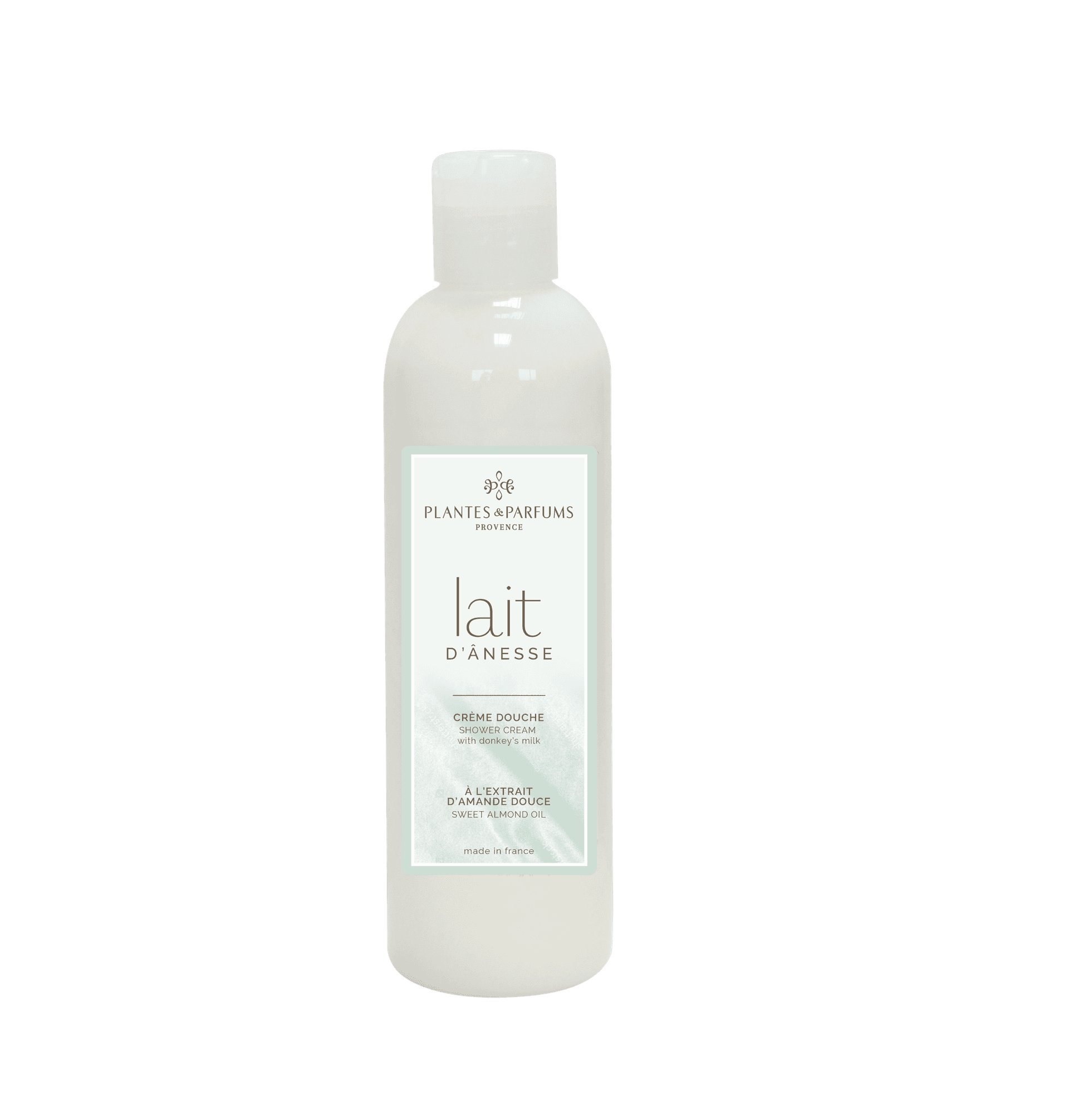 PLANTES&PARFUMS Prausimosi pienelis su asilės pienu ir saldžiųjų migdolų ekstraktu ''D'Amande Douce'', 250 ml