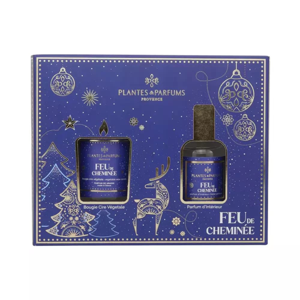 PLANTES&PARFUMS Namų kvapo dovanų rinkinys „Feu de Cheminée“