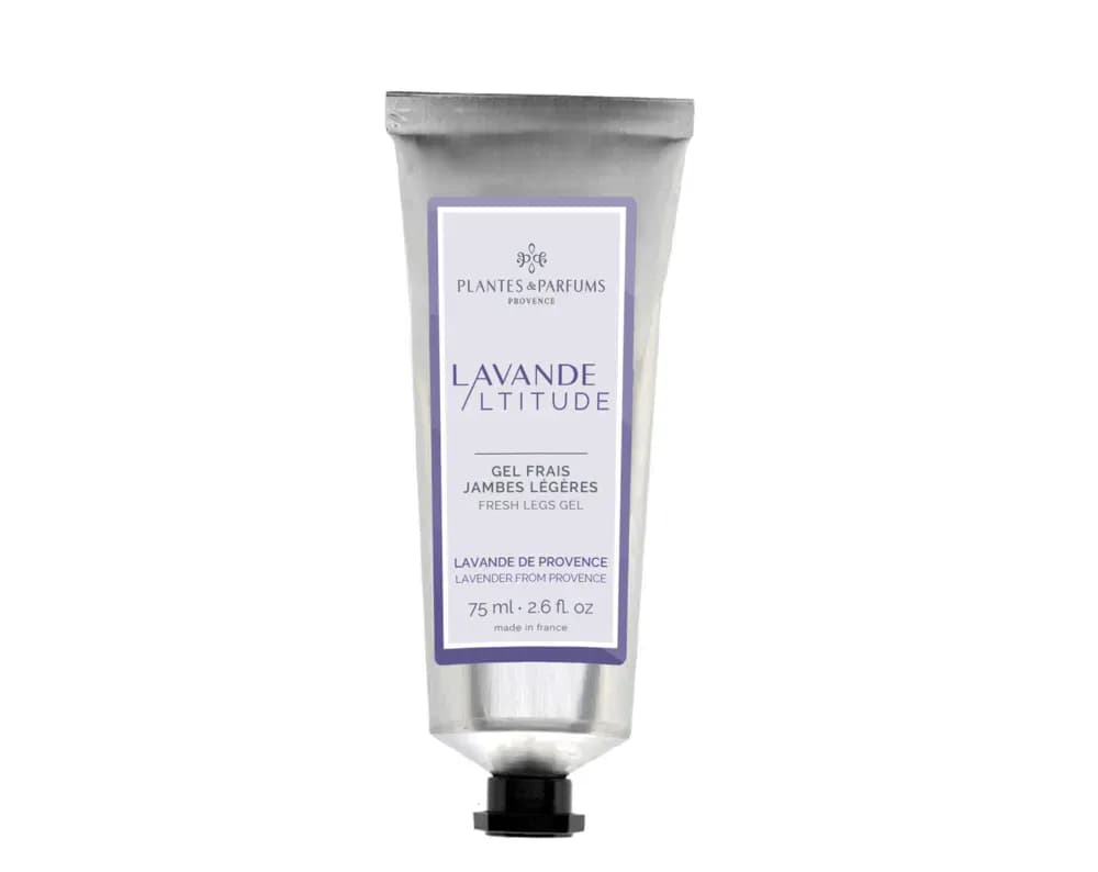 PLANTES&PARFUMS Gaivinantis kojų gelis su levandų eteriniu aliejumi ''Lavande Altitude'', 75 ml
