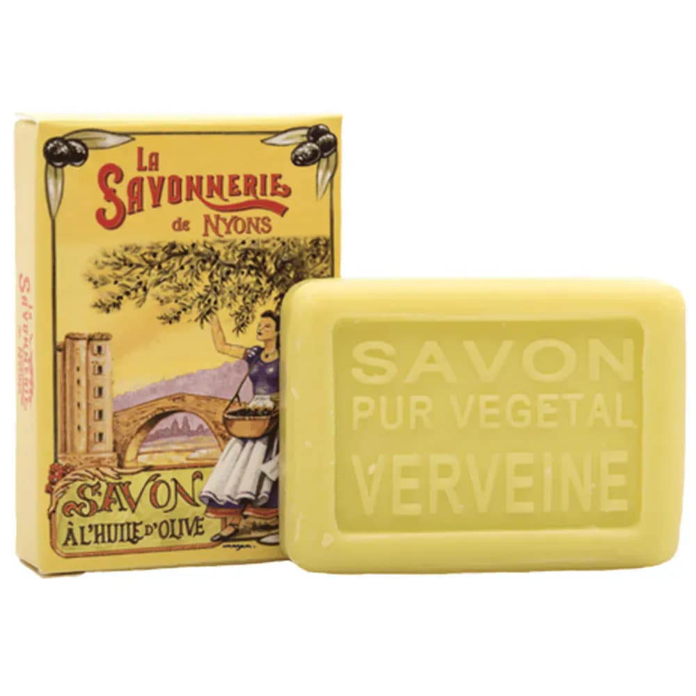 LA SAVONNERIE DE NYONS Mini svečių muilas verbenų kvapo 25g