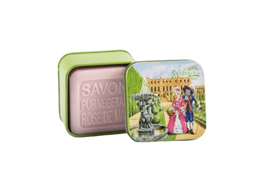 Rožių muilas metalinėje dėžutėje VERSAILLES 100 g