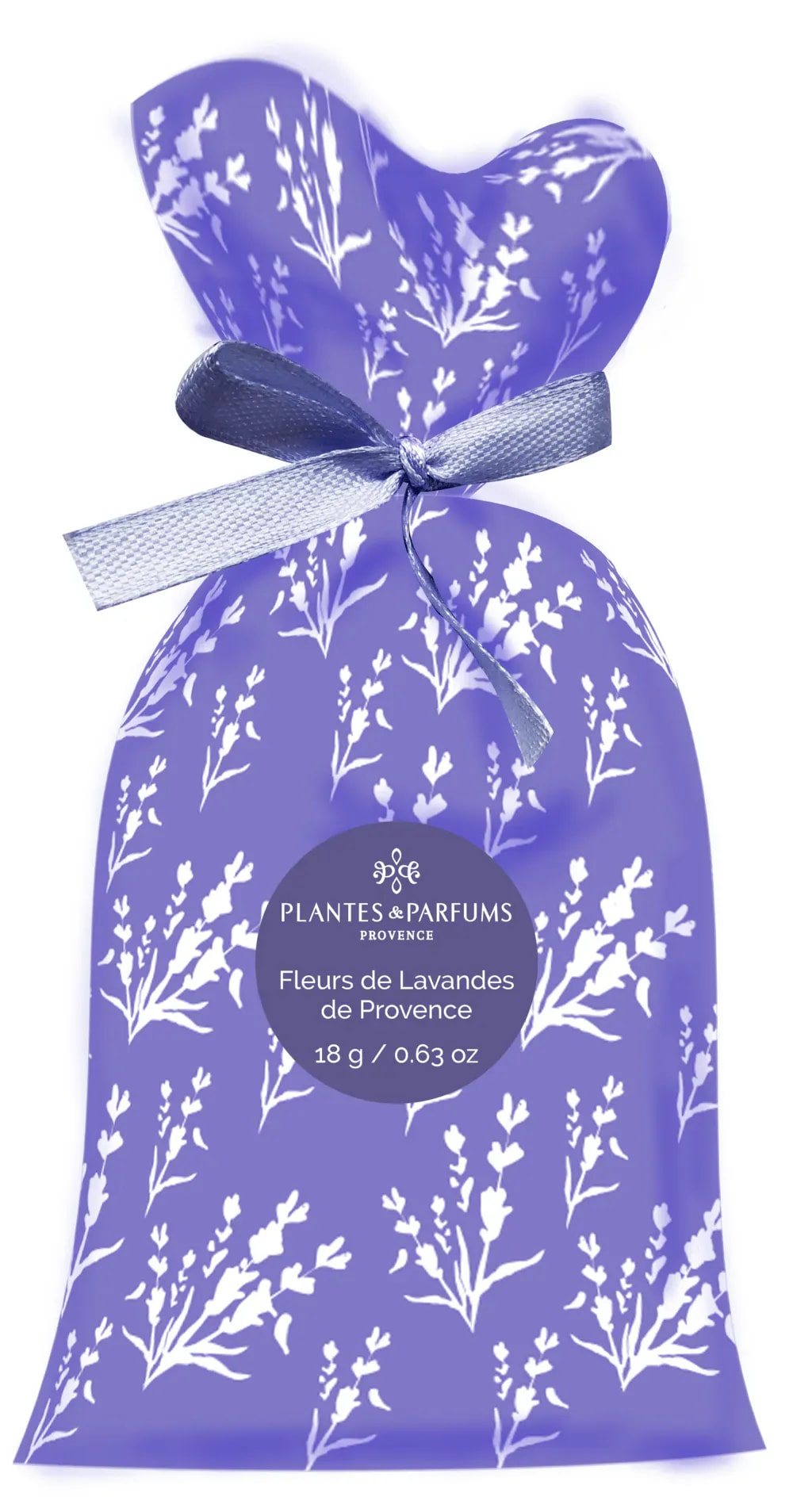 PLANTES&PARFUMS Medvilninis levandų maišelis "Sachet Coton", 18 g