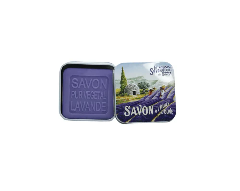 Levandų muilas metalinėje dėžutėje PROVENCE 100 g