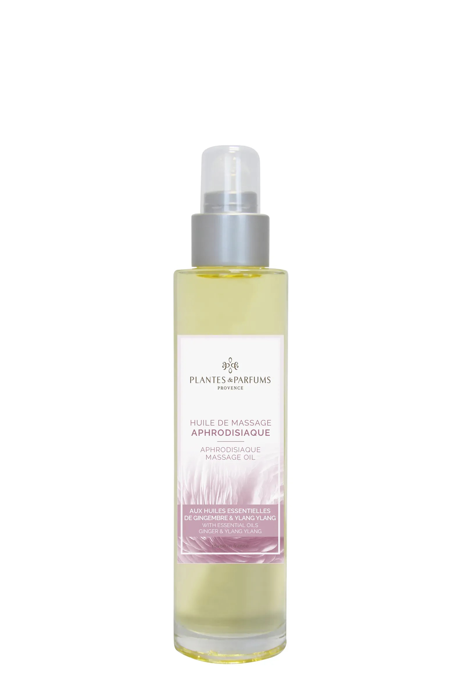 PLANTES&PARFUMS Masažo aliejus su afrodiziakais ''Aprodisiaque'', 100 ml