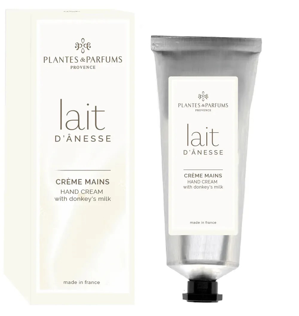PLANTES&PARFUMS Rankų kremas su asilės pienu ''Lait d'Ánesse'' 75 ml