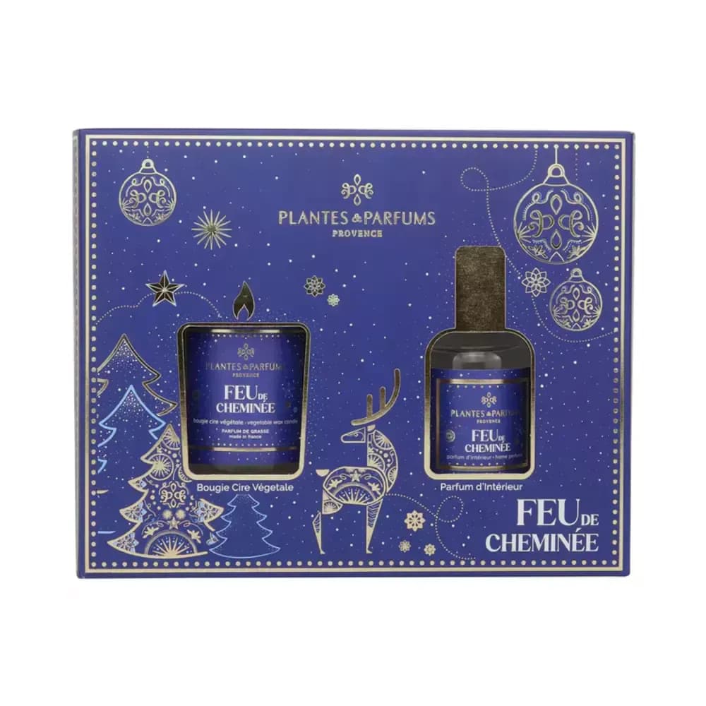 PLANTES&PARFUMS Namų kvapo dovanų rinkinys „Feu de Cheminée“