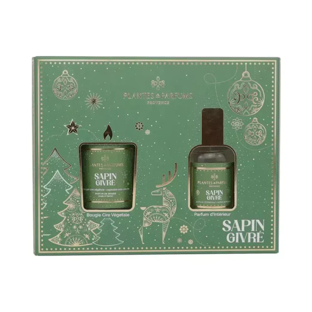 PLANTES&PARFUMS Namų kvapo dovanų rinkinys „Sapin Givré“